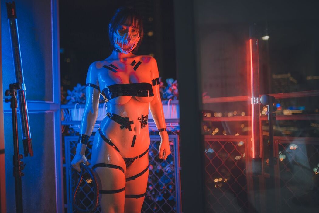 Coser@浅安安 – 黑胶带