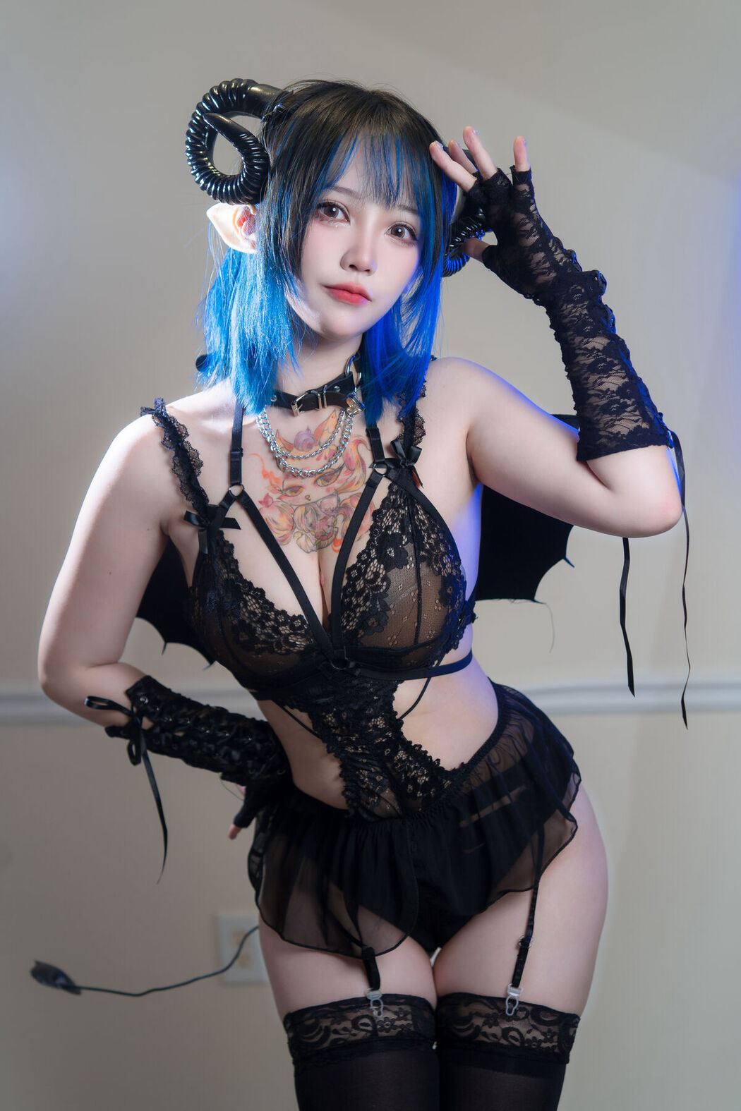 Coser@狐洛洛子 – 深蓝魅魔