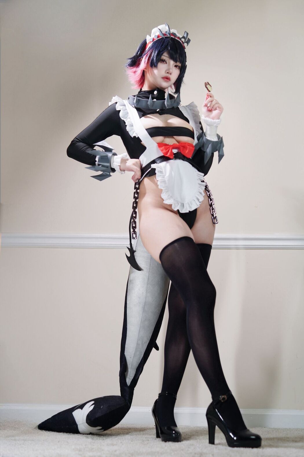 Coser@狐洛洛子 &#8211; 鲨鱼妹 女仆
