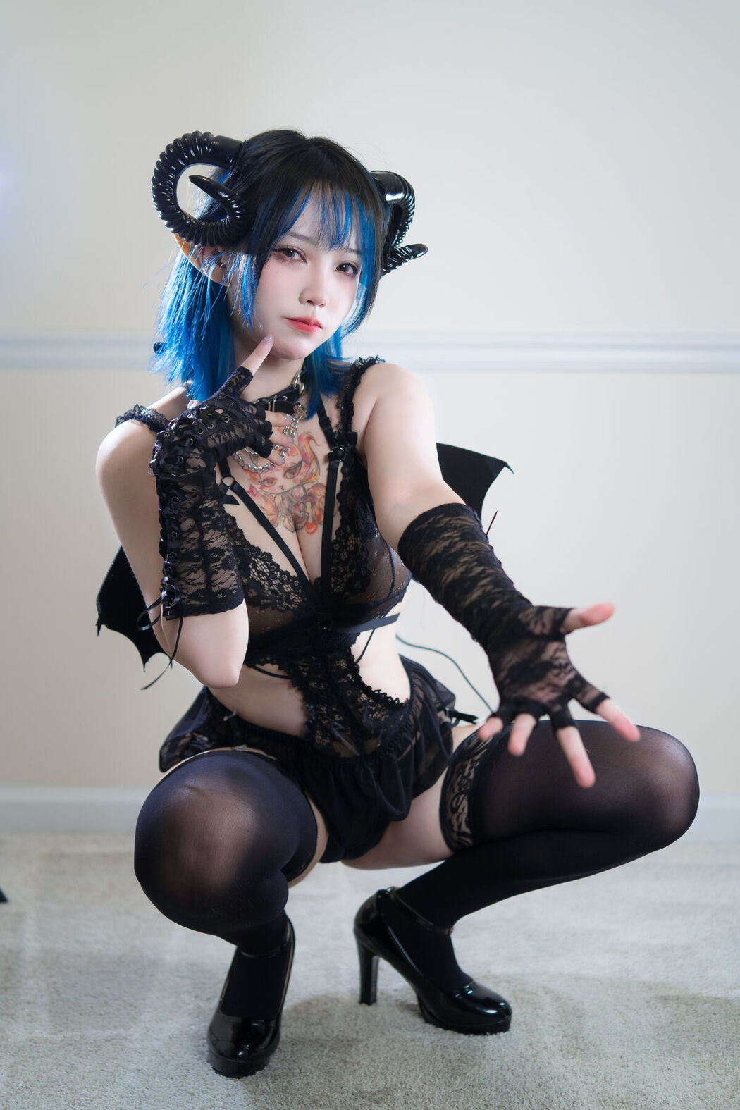 Coser@狐洛洛子 &#8211; 深蓝魅魔