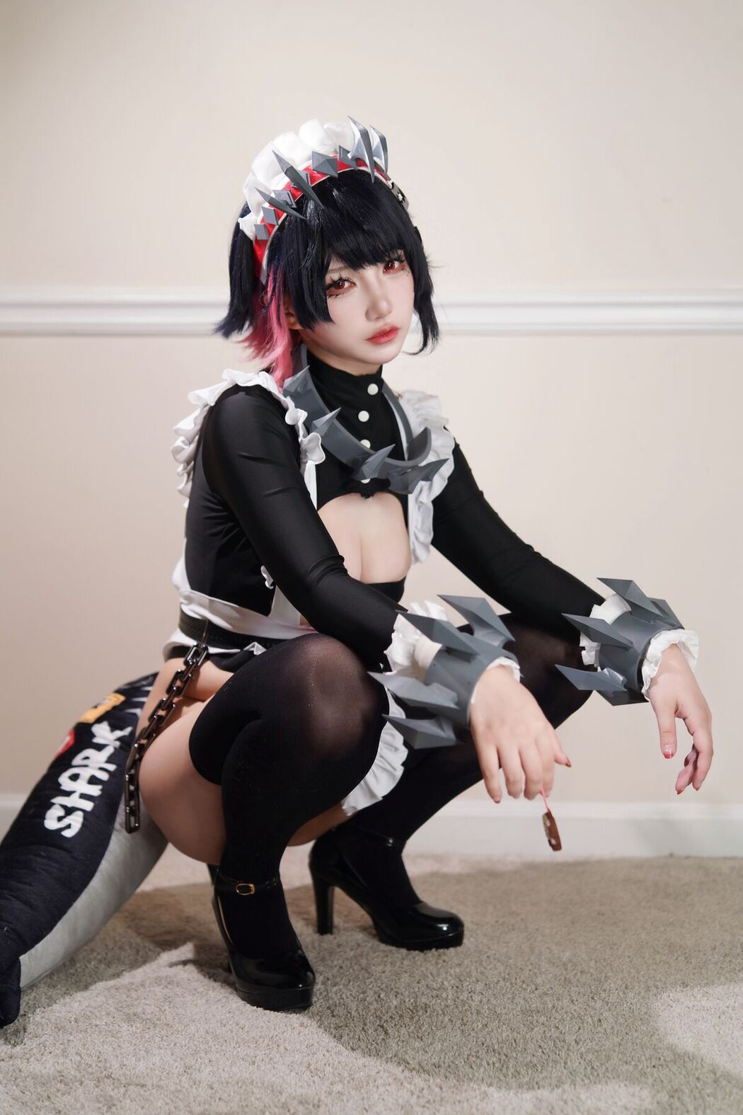 Coser@狐洛洛子 &#8211; 鲨鱼妹 女仆