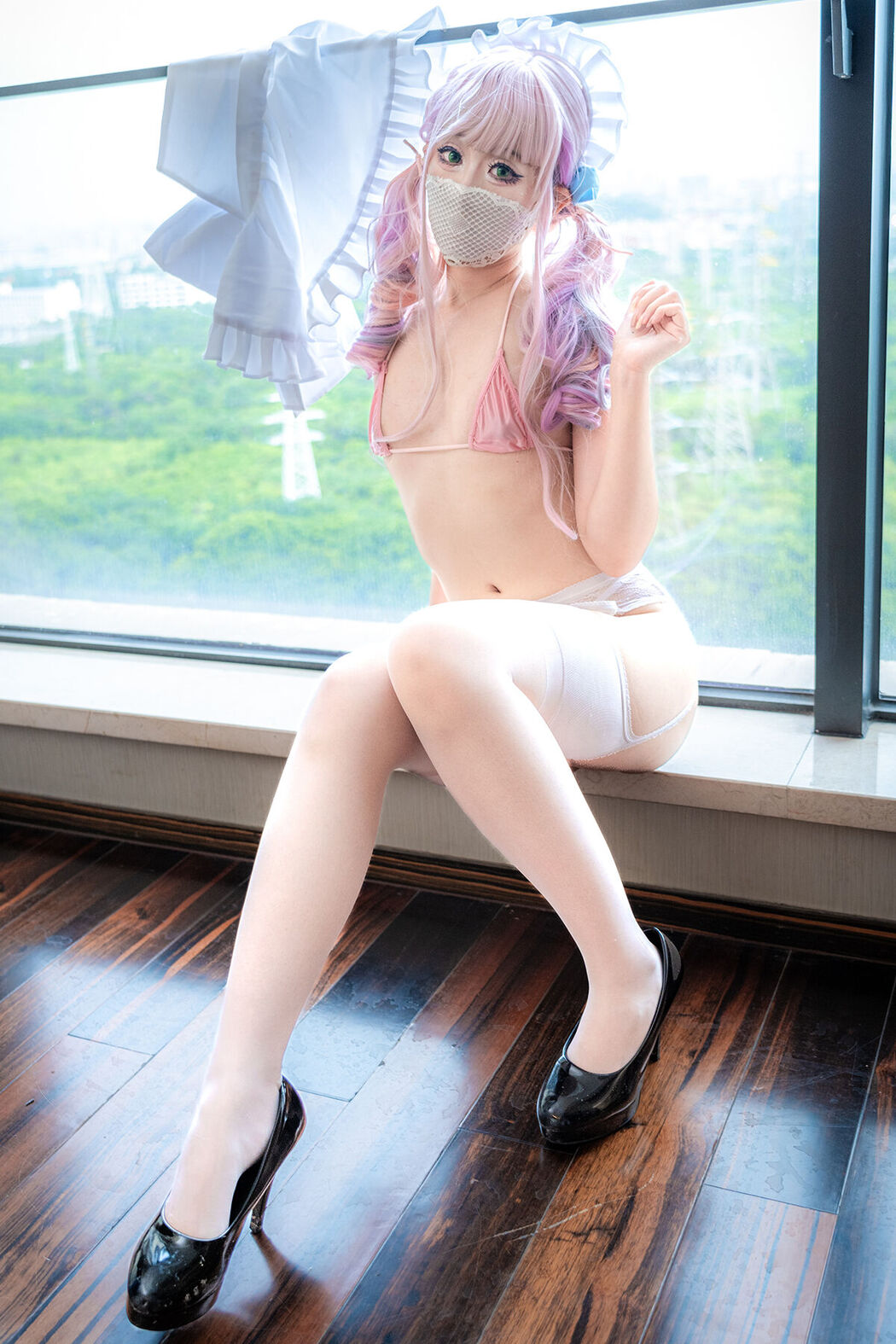 Coser@茶籽CCZ – D座女仆色色 Part1 Cover Photo