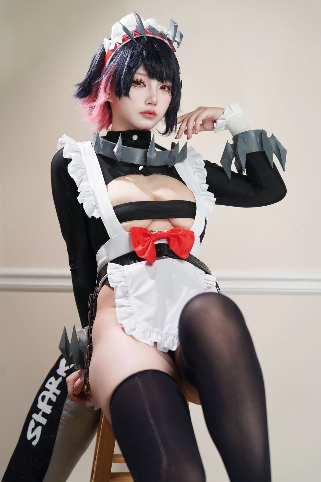 Coser@狐洛洛子 &#8211; 鲨鱼妹 女仆