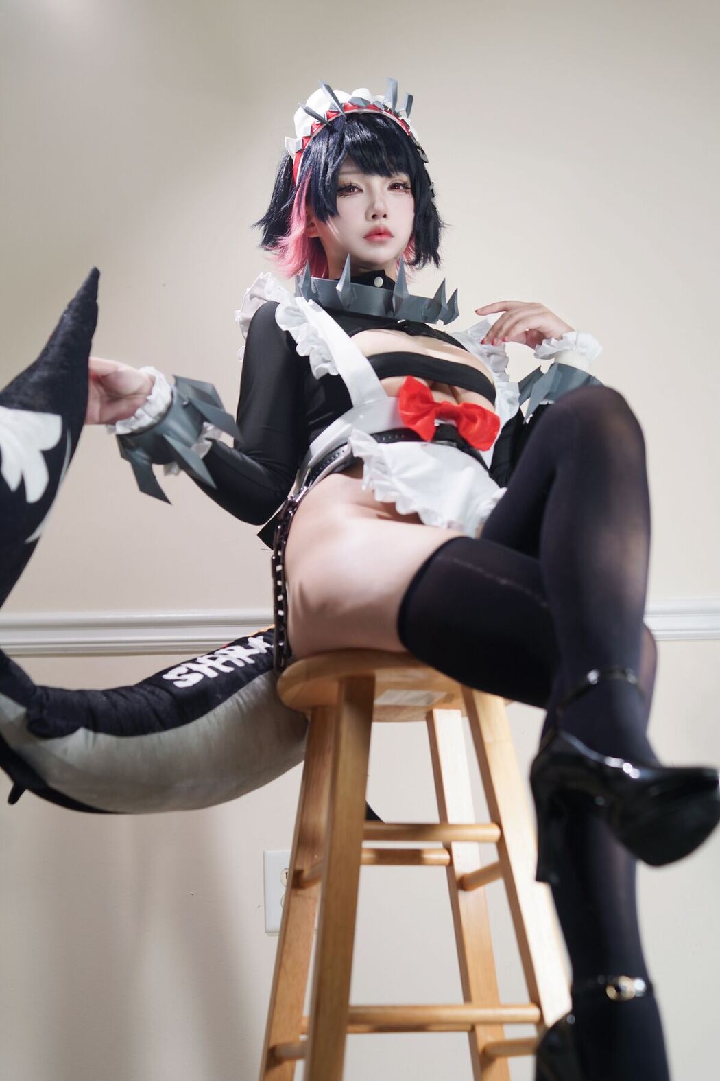 Coser@狐洛洛子 &#8211; 鲨鱼妹 女仆