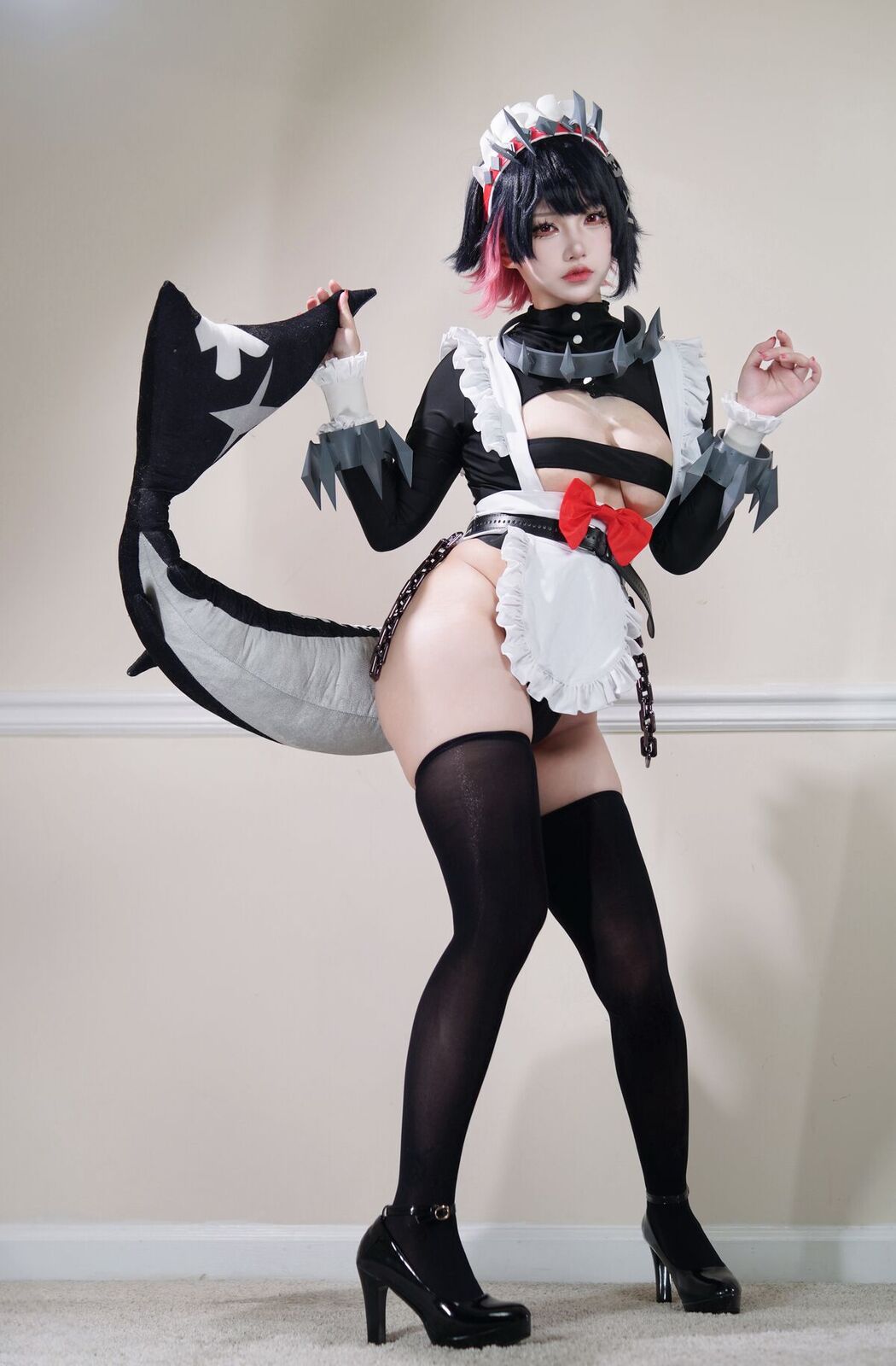 Coser@狐洛洛子 &#8211; 鲨鱼妹 女仆