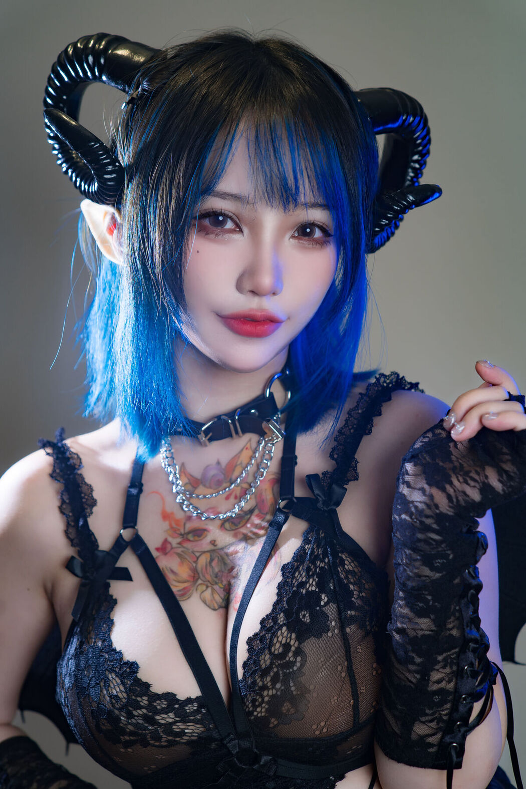 Coser@狐洛洛子 – 深蓝魅魔