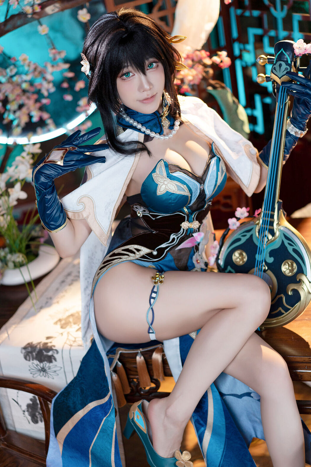 Coser@水淼Aqua – 崩坏 星穹铁道 阮梅 Cover Photo