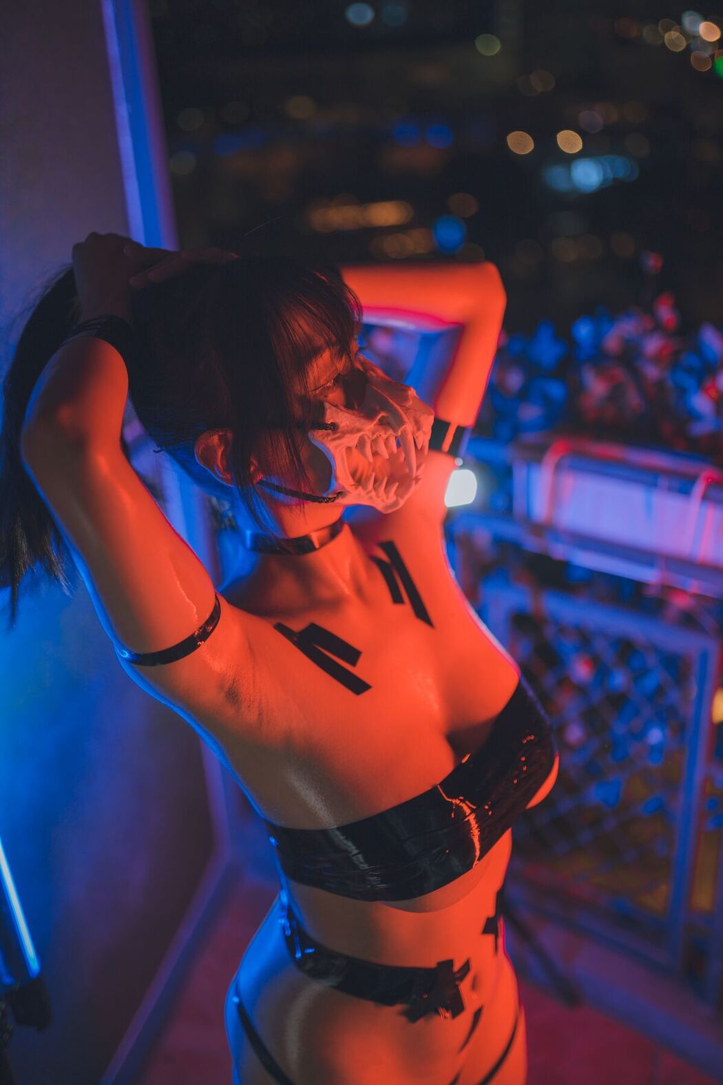 Coser@浅安安 – 黑胶带