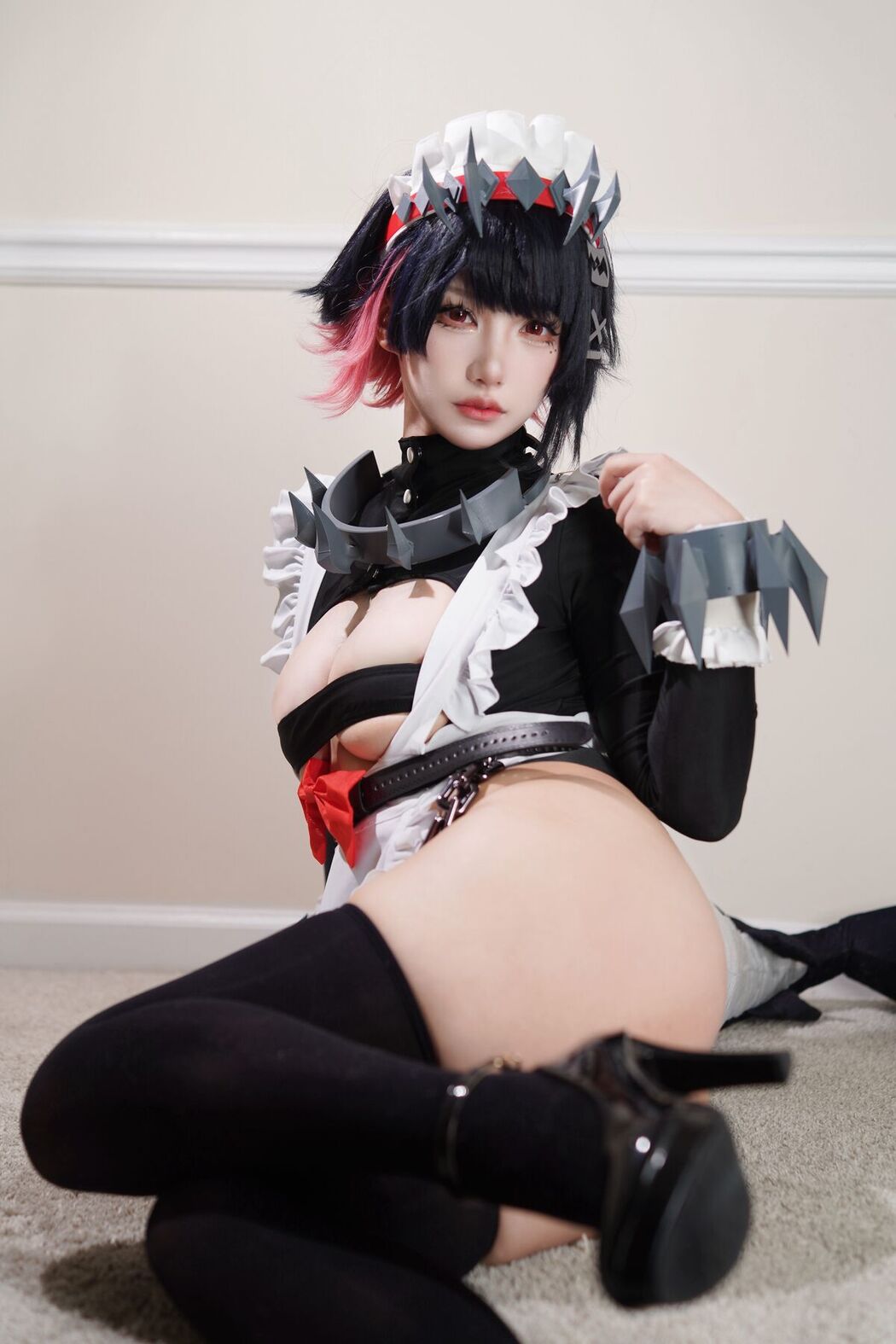 Coser@狐洛洛子 &#8211; 鲨鱼妹 女仆