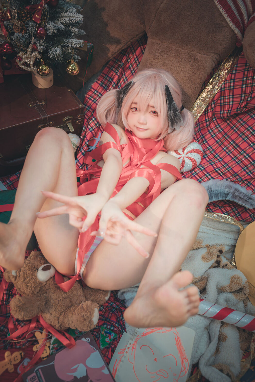 Coser@神沢永莉 – 请签收小春的礼物