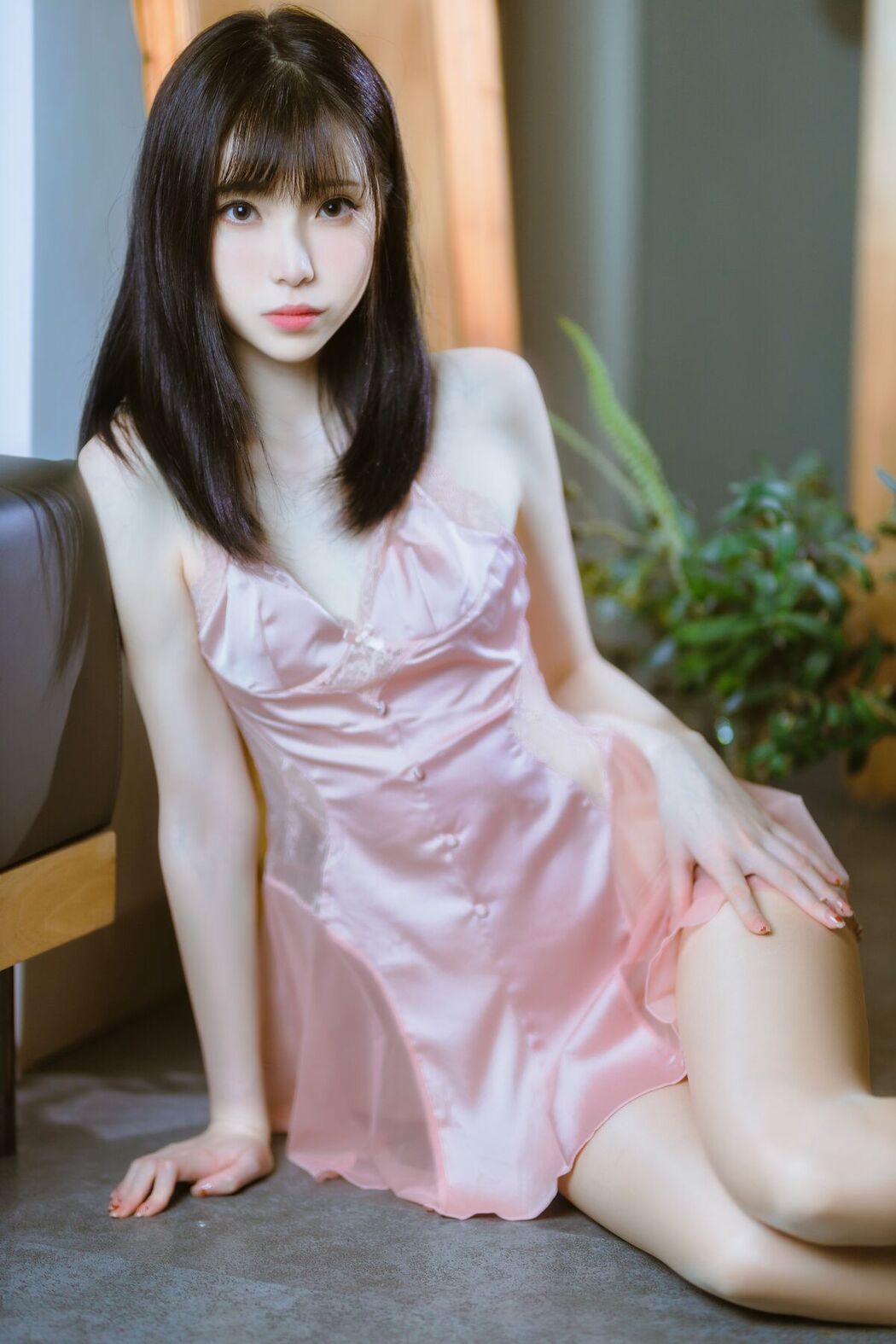 Coser@许岚lan – 半透粉纱