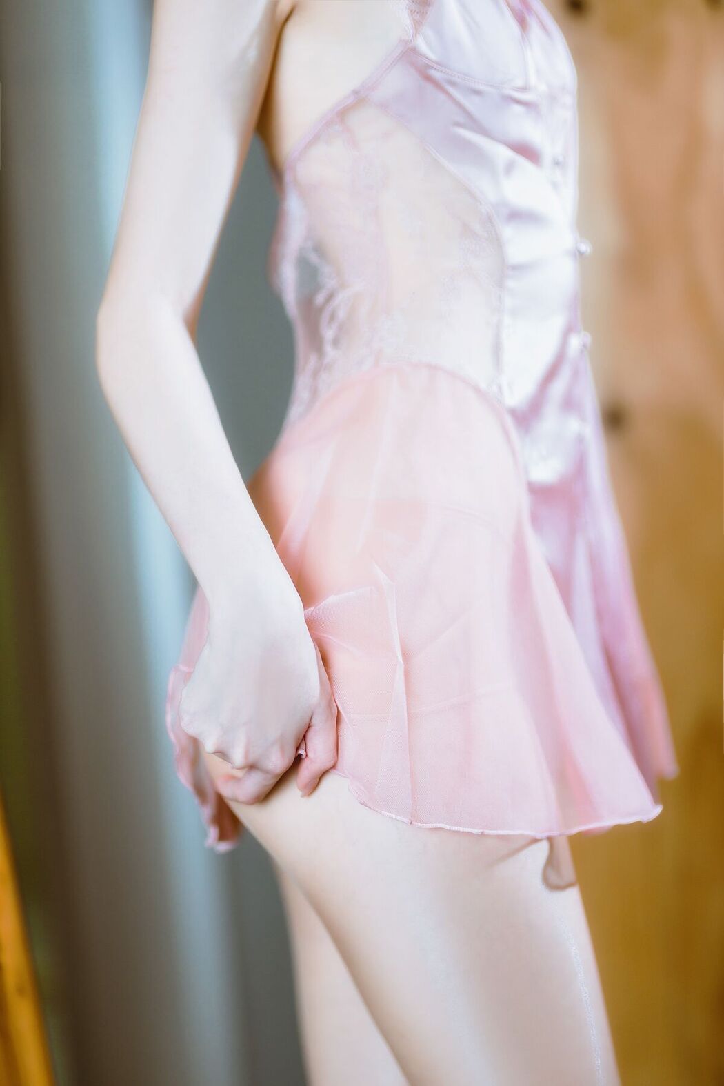 Coser@许岚lan – 半透粉纱