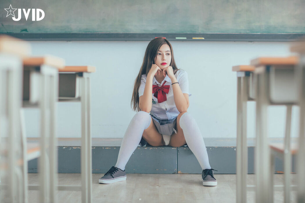 JVID Mu Mu Sen 木木森 &#8211; 直擊教室没人 放課後特别授課 美巨乳の健康教育 全裸性感誘惑 Part2