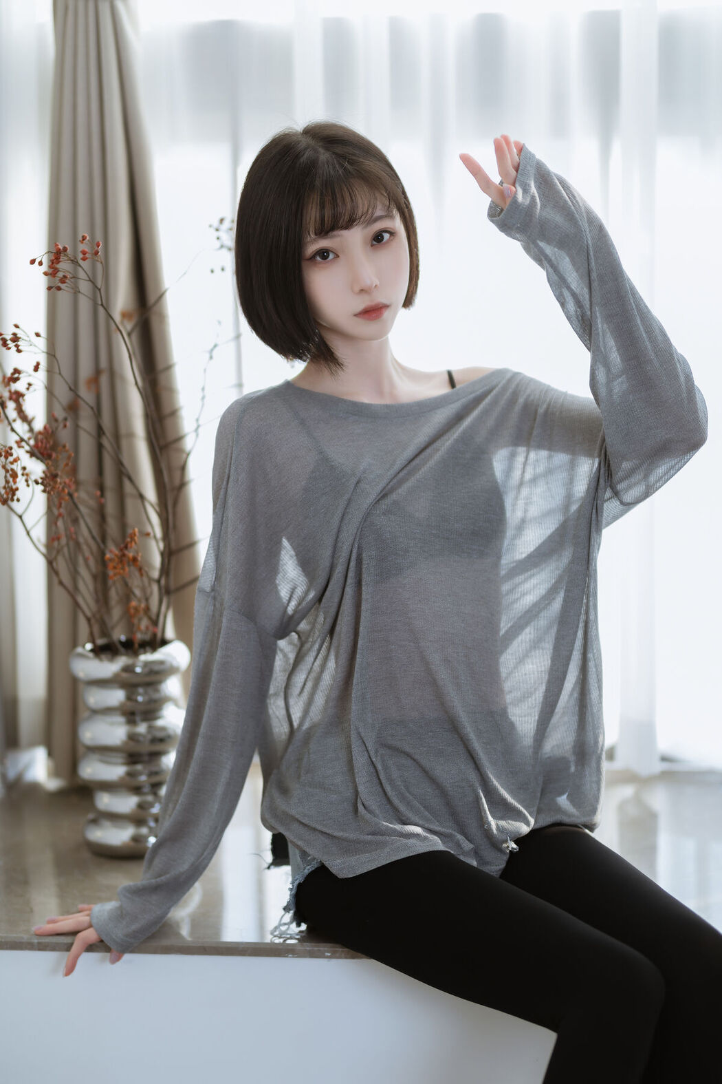 Coser@许岚lan &#8211; 半透毛衣