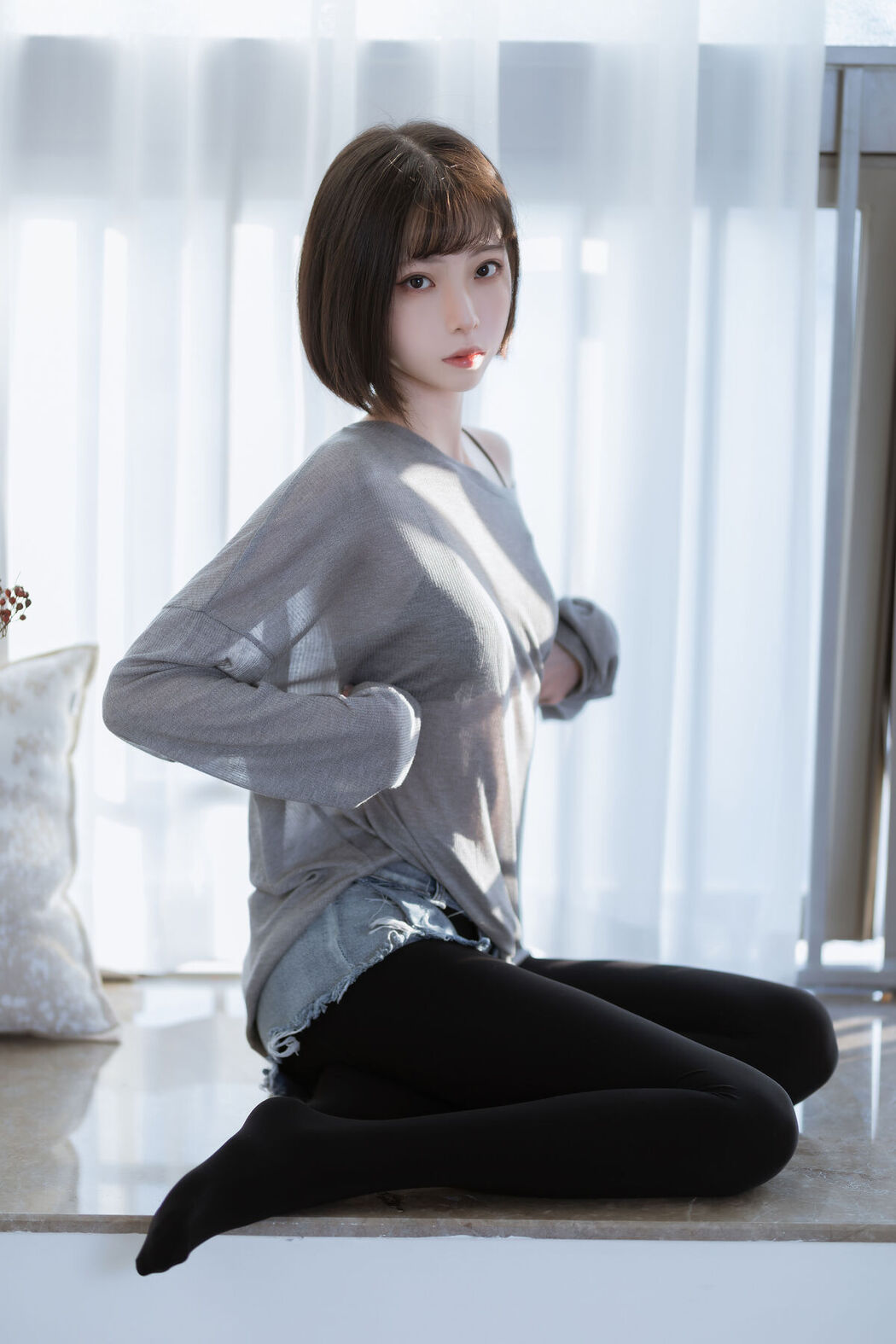 Coser@许岚lan &#8211; 半透毛衣