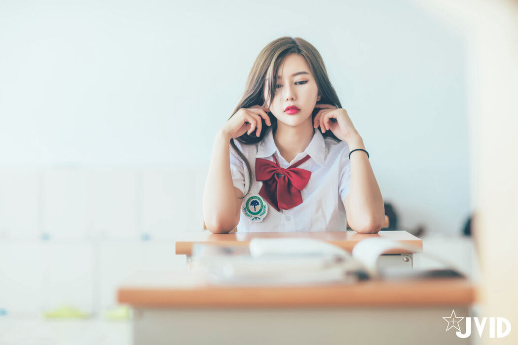 JVID Mu Mu Sen 木木森 &#8211; 直擊教室没人 放課後特别授課 美巨乳の健康教育 全裸性感誘惑 Part2