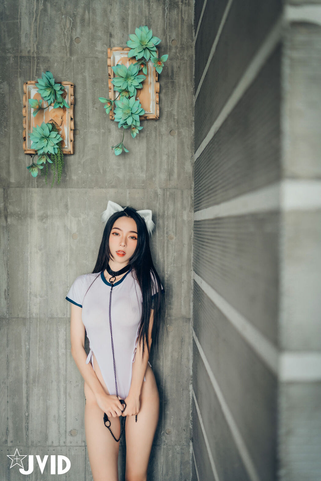JVID Piao Piao 飘飘 – 猫娘女友 – 全真空死库水女仆 – 足控 – 激凸透点 Part2