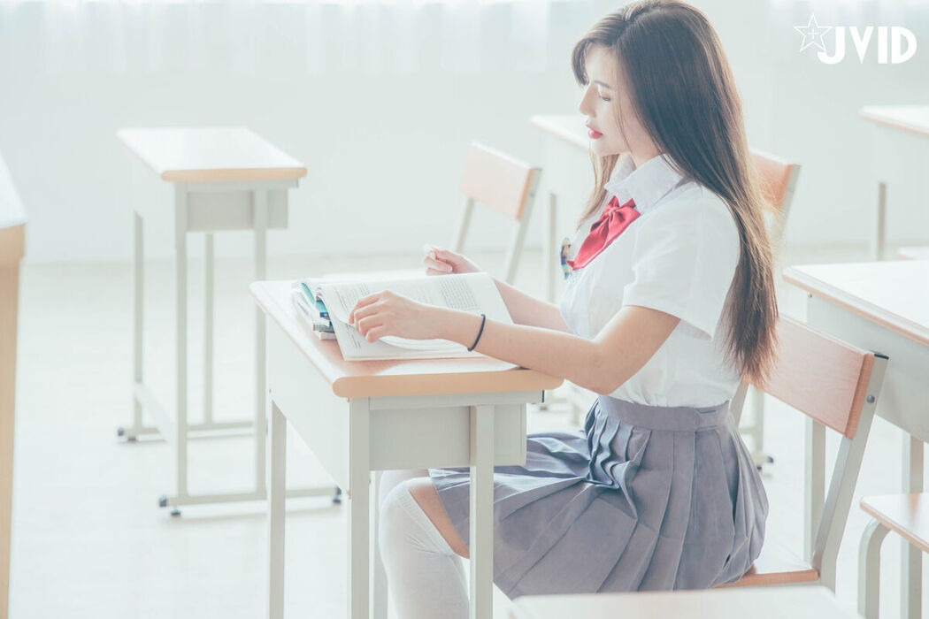 JVID Mu Mu Sen 木木森 &#8211; 直擊教室没人 放課後特别授課 美巨乳の健康教育 全裸性感誘惑 Part2