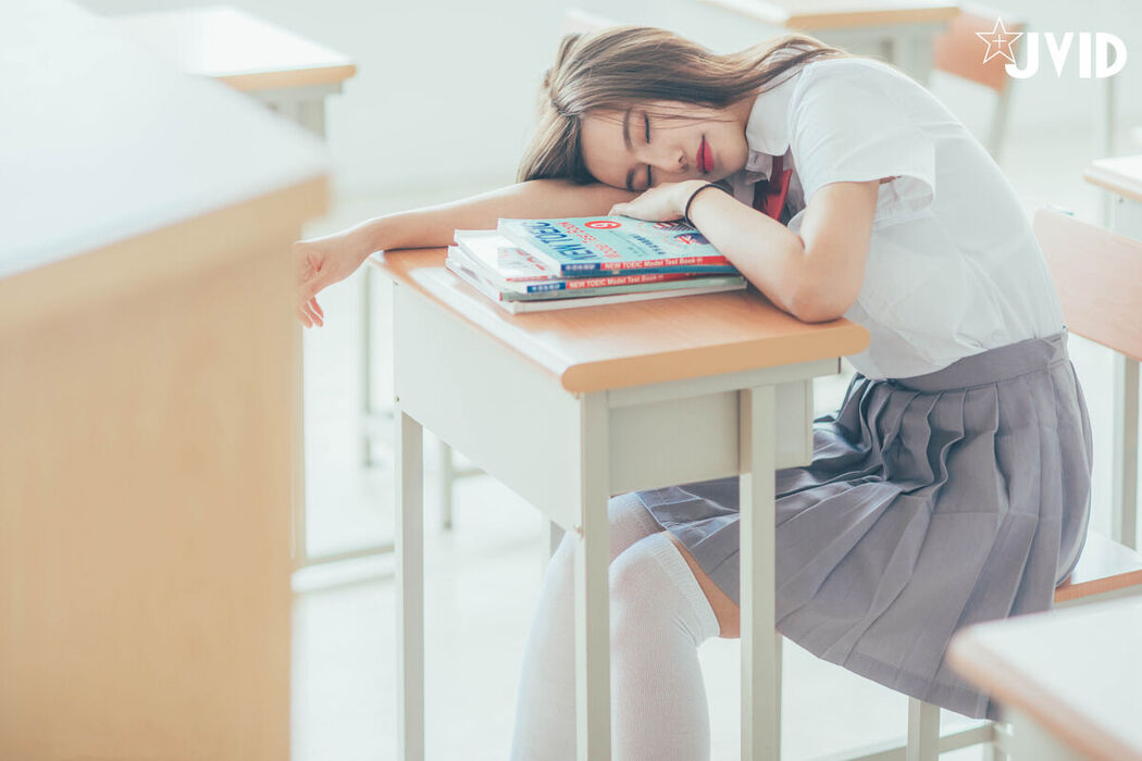 JVID Mu Mu Sen 木木森 – 直擊教室没人 放課後特别授課 美巨乳の健康教育 全裸性感誘惑 Part1