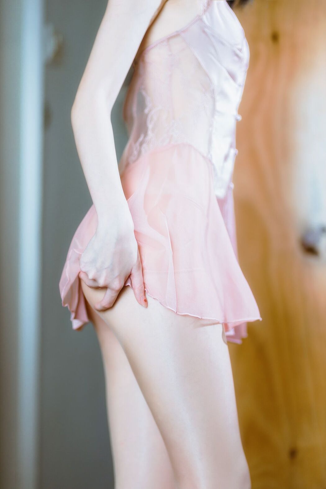 Coser@许岚lan – 半透粉纱