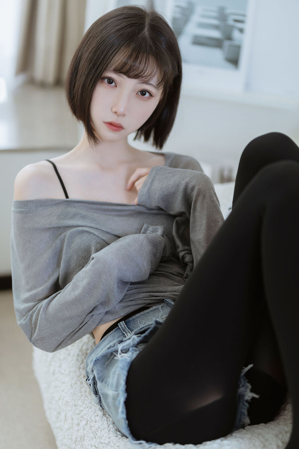 Coser@许岚lan – 半透毛衣 Cover Photo