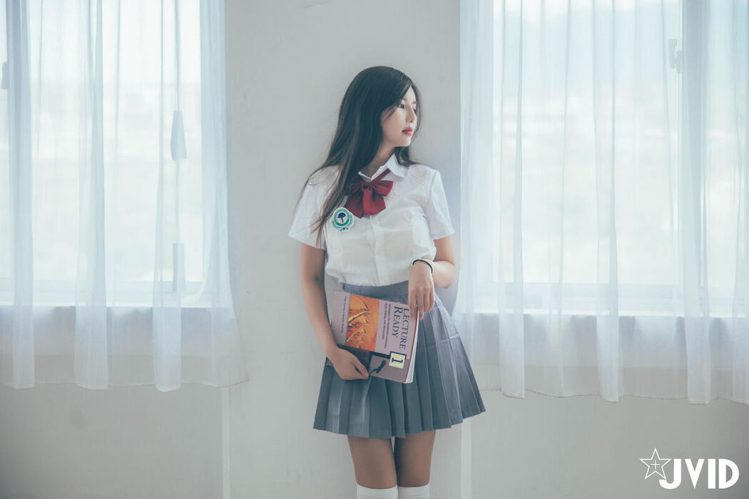 JVID Mu Mu Sen 木木森 – 直擊教室没人 放課後特别授課 美巨乳の健康教育 全裸性感誘惑 Part1