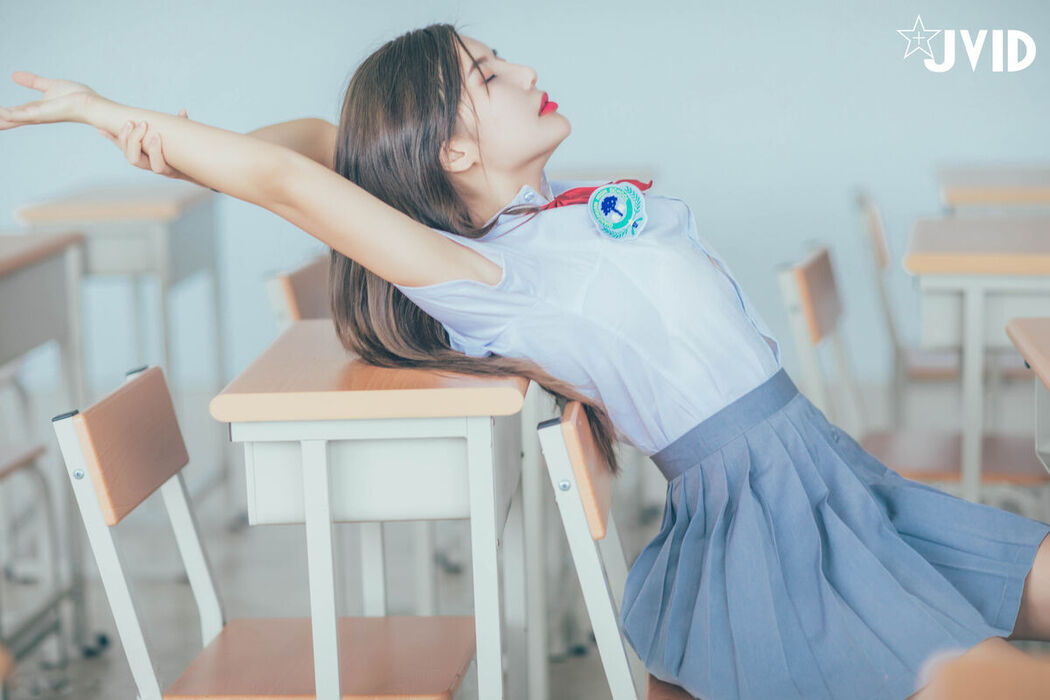 JVID Mu Mu Sen 木木森 &#8211; 直擊教室没人 放課後特别授課 美巨乳の健康教育 全裸性感誘惑 Part1