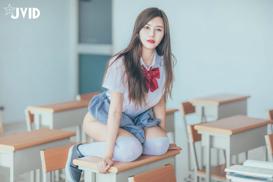 JVID Mu Mu Sen 木木森 – 直擊教室没人 放課後特别授課 美巨乳の健康教育 全裸性感誘惑 Part1