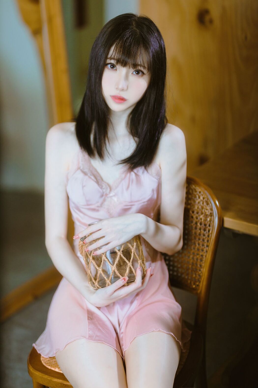 Coser@许岚lan – 半透粉纱