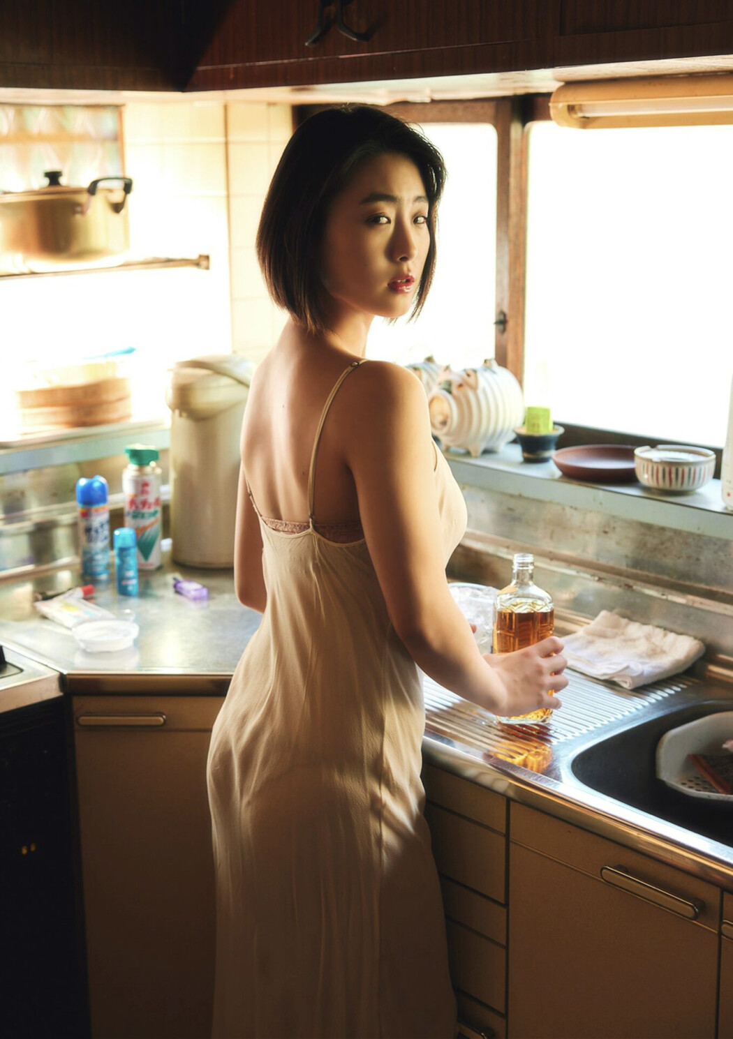 Midori Takasago 高砂ミドリ, BRODYデジタル写真集 『pure deep』 Set.02 Cover Photo
