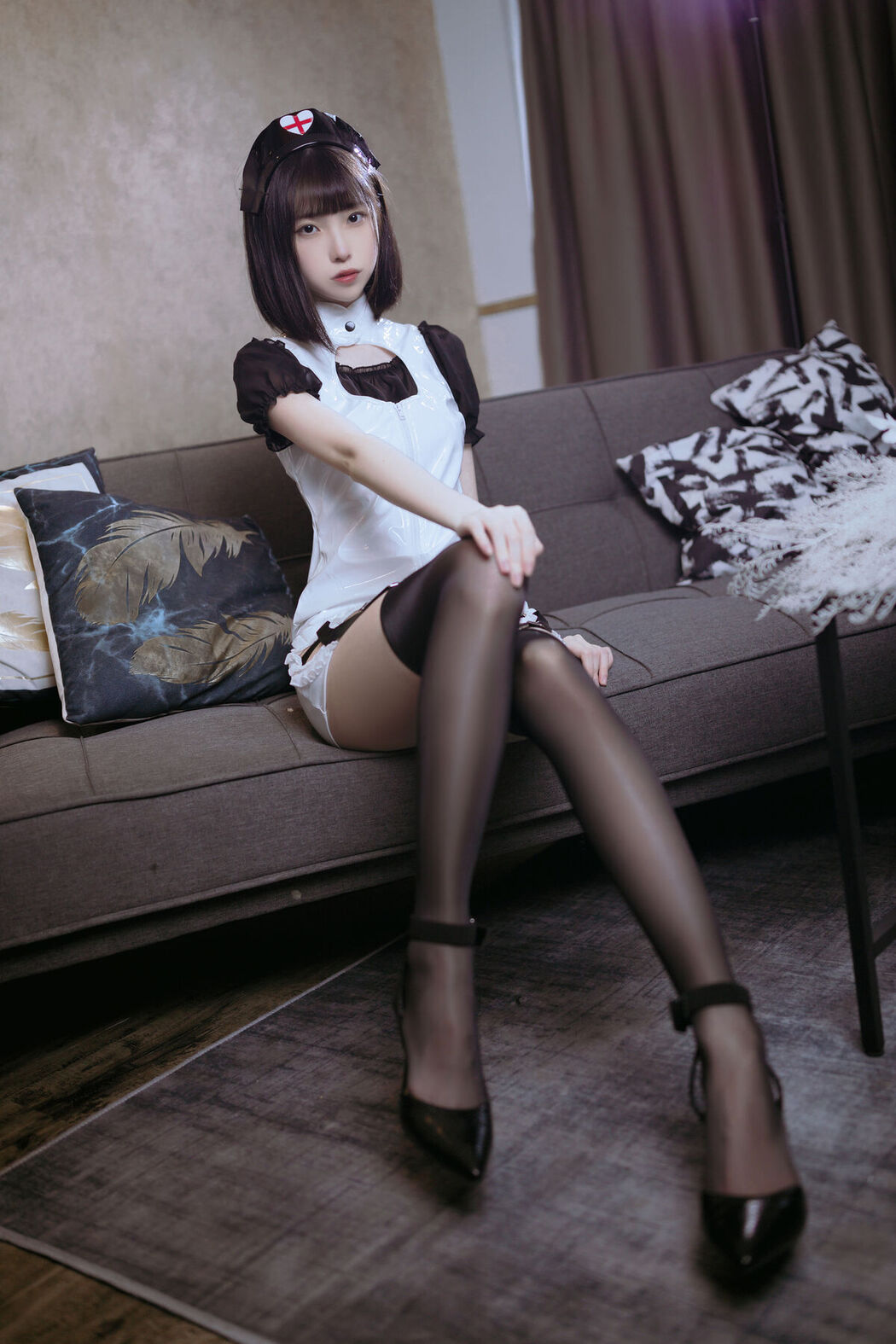 Coser@许岚lan – 黑丝护士