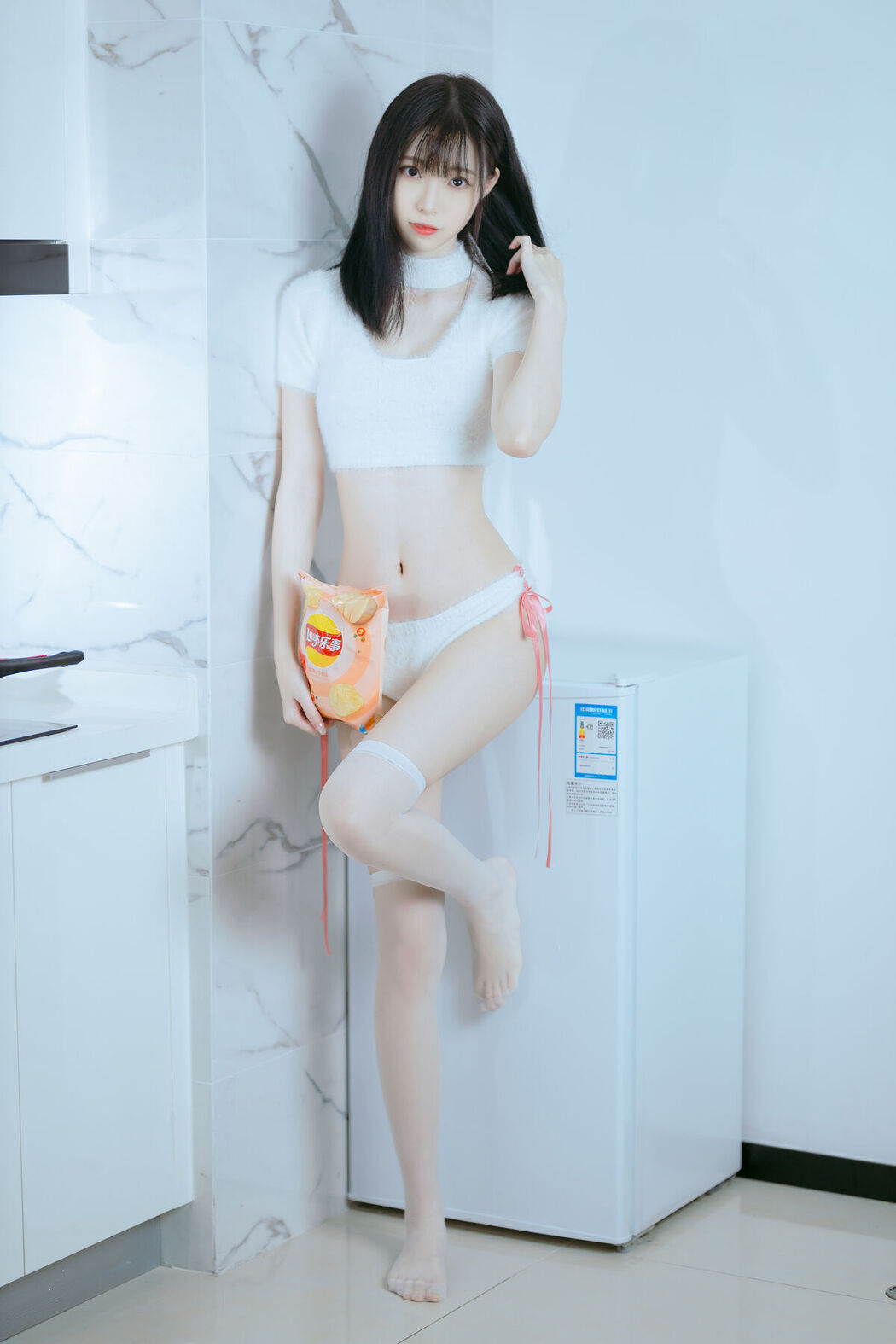 Coser@许岚lan – 纯欲毛衣
