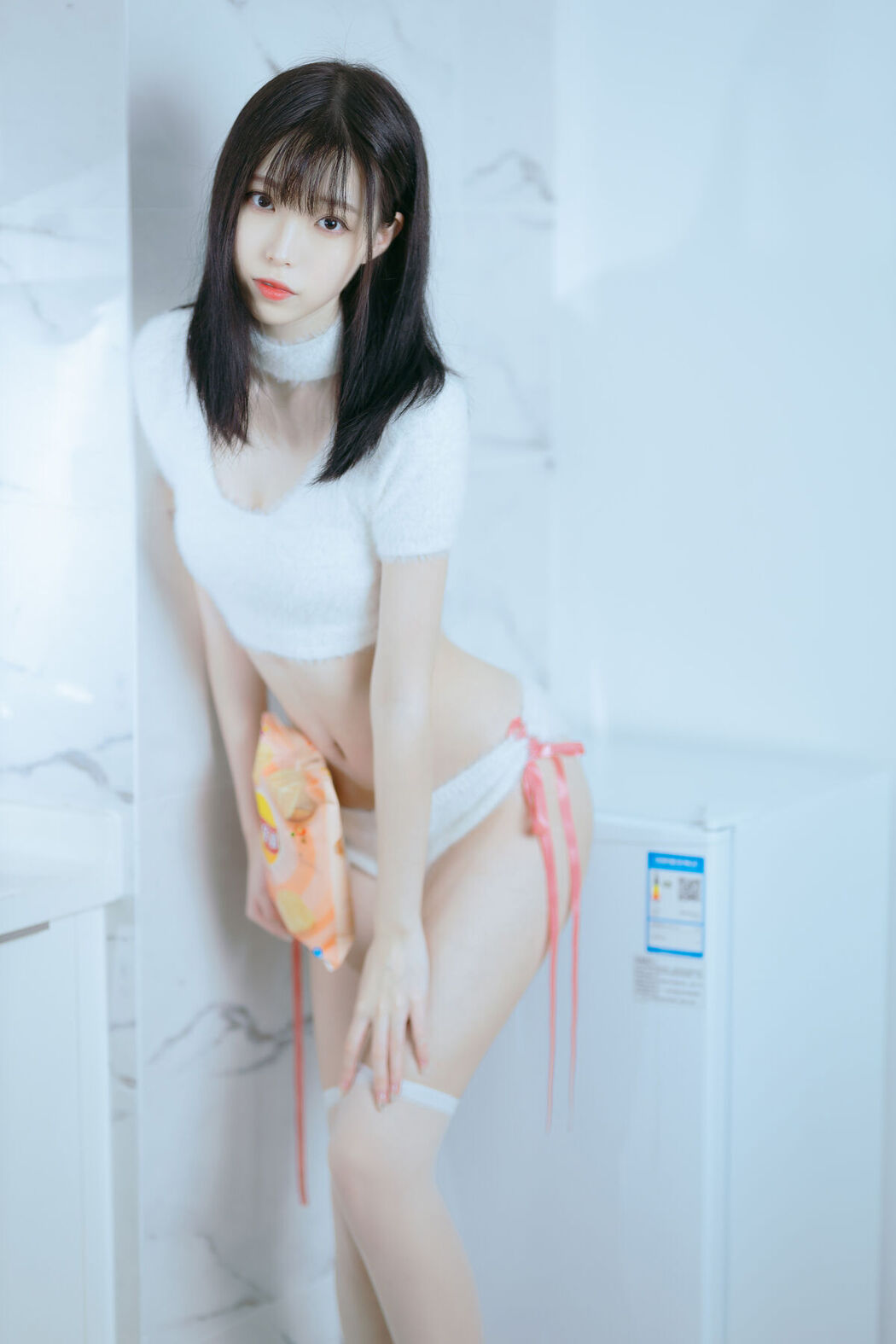 Coser@许岚lan – 纯欲毛衣