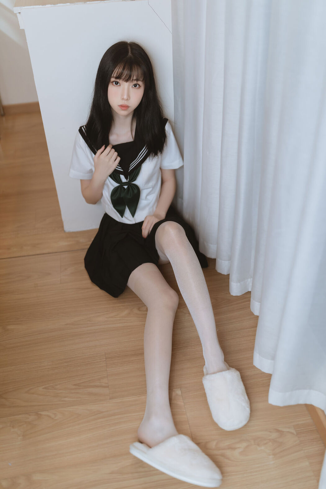 Coser@许岚lan – 白丝水手服