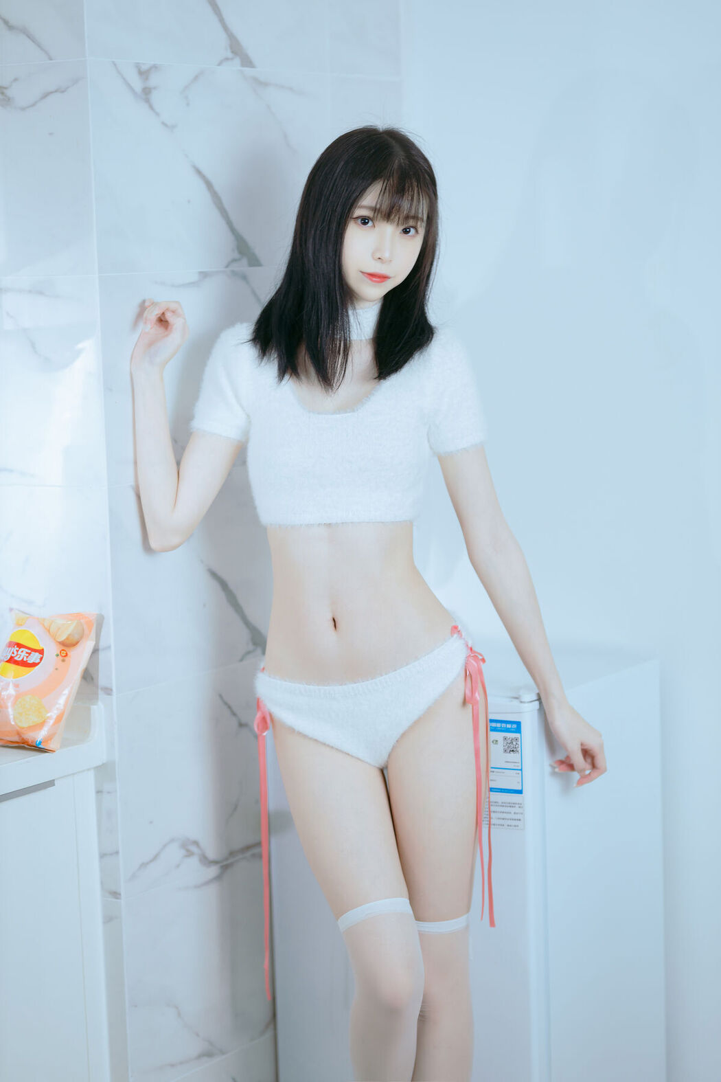 Coser@许岚lan – 纯欲毛衣