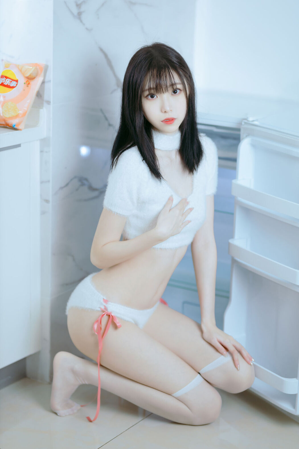 Coser@许岚lan – 纯欲毛衣