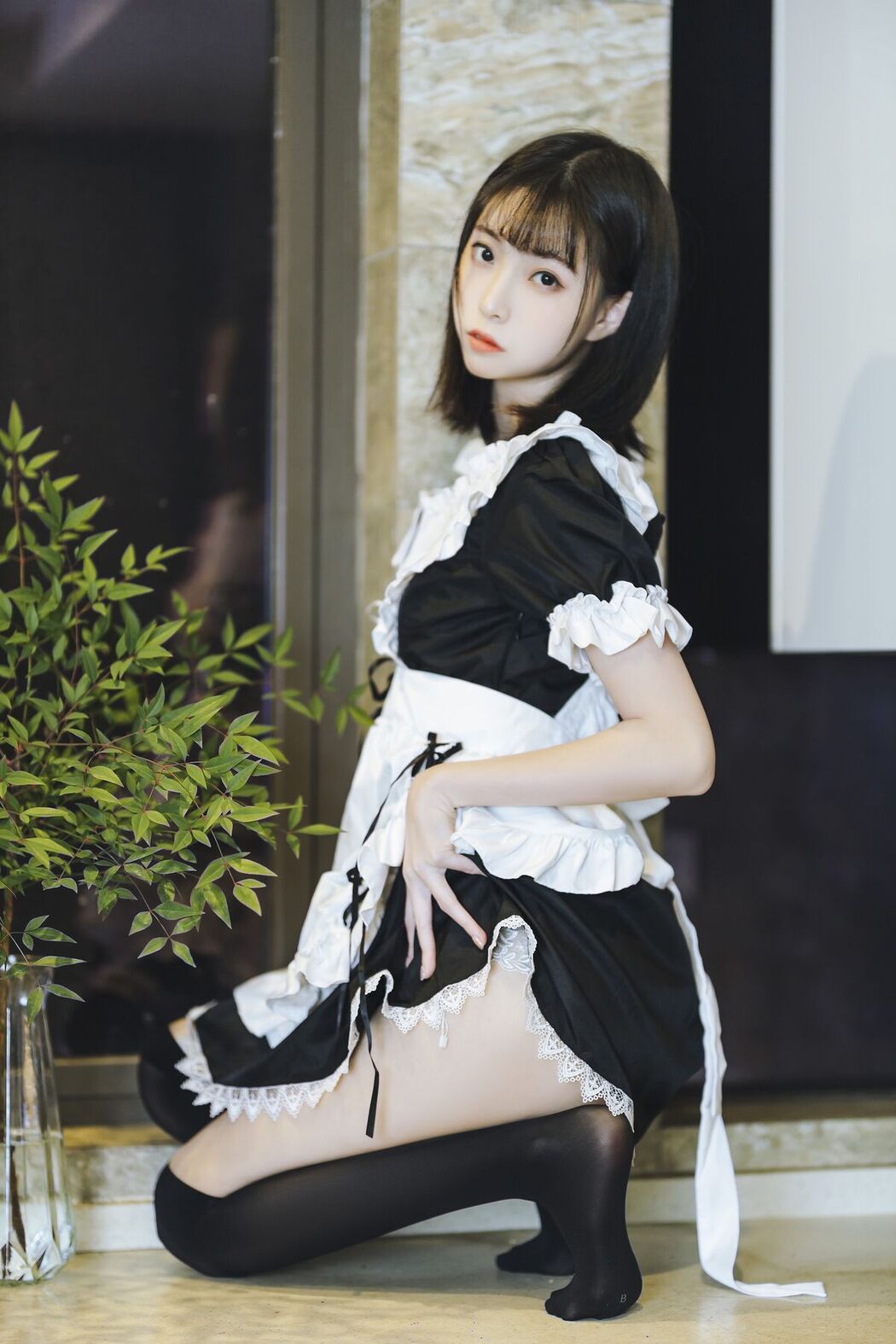 Coser@许岚lan – 短裙女仆