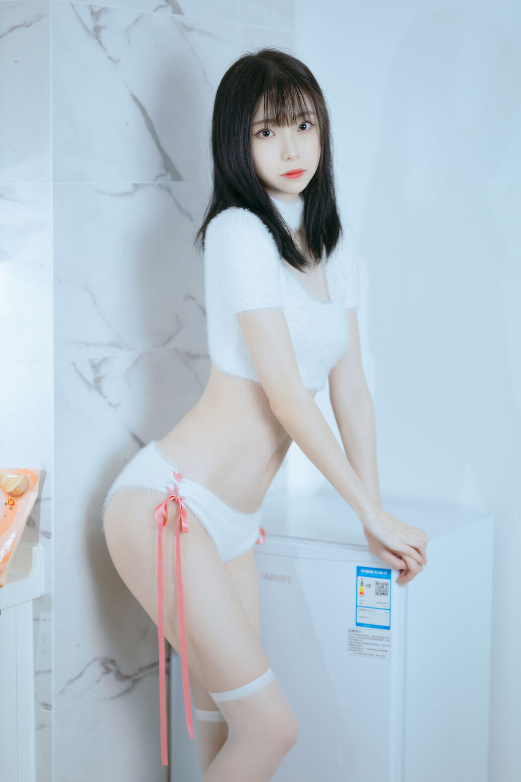 Coser@许岚lan – 纯欲毛衣