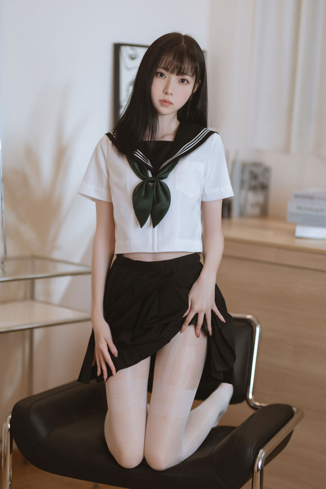 Coser@许岚lan – 白丝水手服