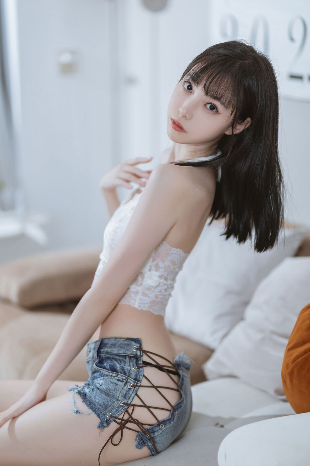 Coser@许岚lan – 纯欲吊带