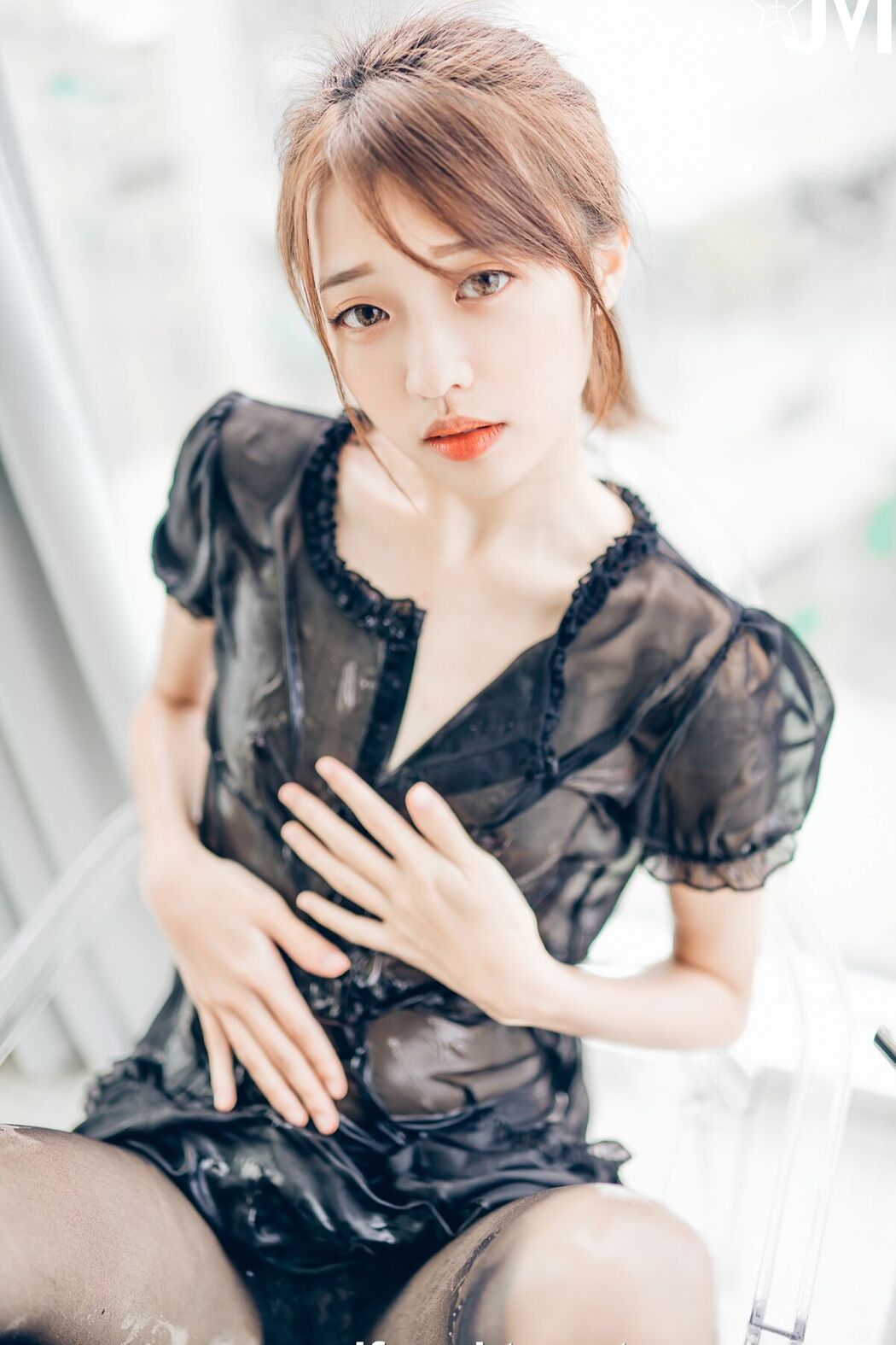 JVID Yan Yan 妍妍 Angel – 妍妍小寶寶 來餵她喝奶吧 還有透絲透點裝 潤滑絲襪 Part1 Cover Photo