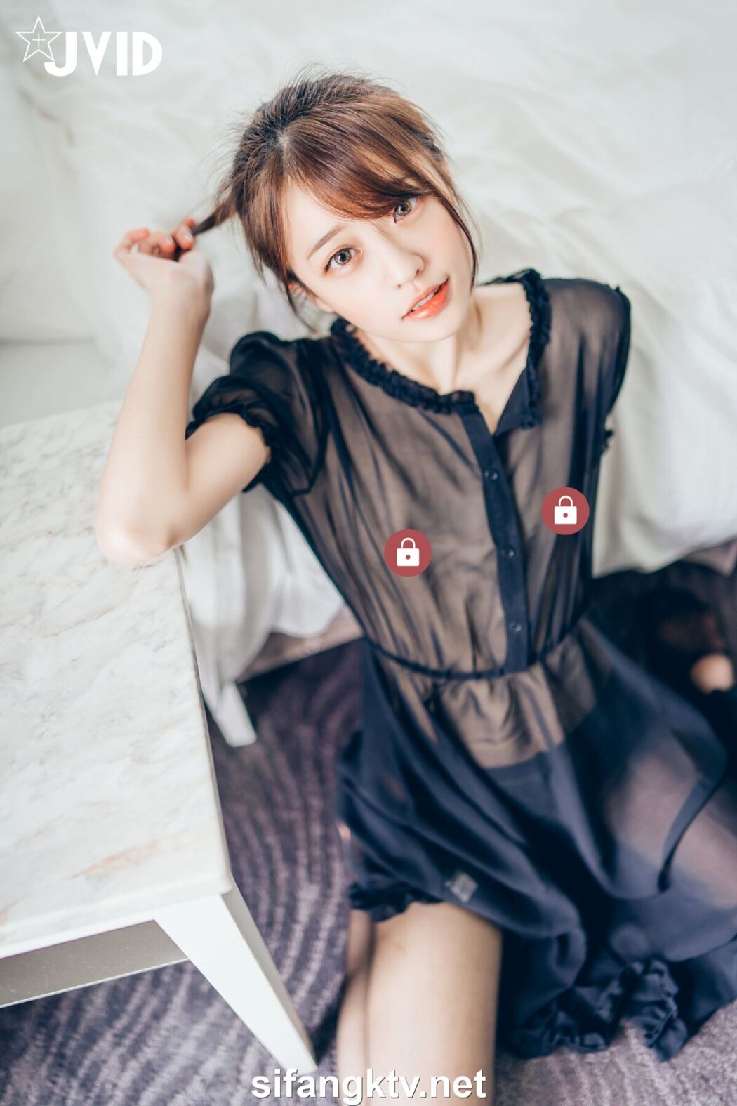 JVID Yan Yan 妍妍 Angel – 妍妍小寶寶 來餵她喝奶吧 還有透絲透點裝 潤滑絲襪 Part3