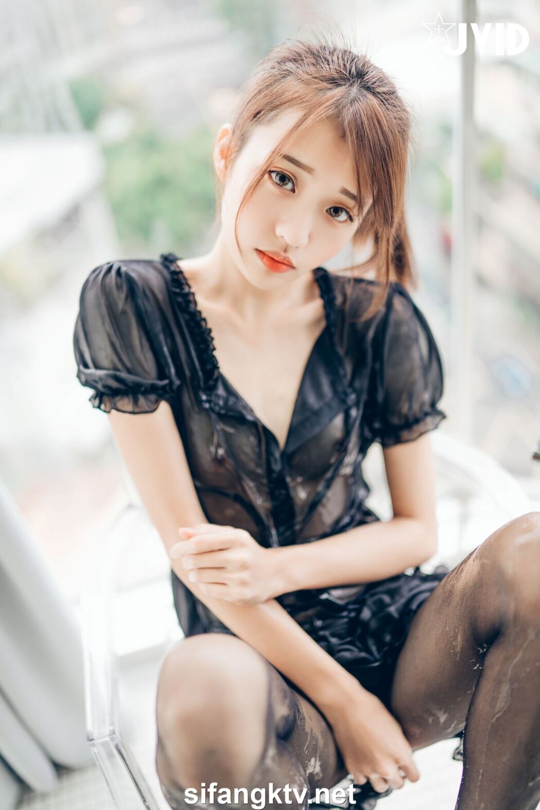 JVID Yan Yan 妍妍 Angel – 妍妍小寶寶 來餵她喝奶吧 還有透絲透點裝 潤滑絲襪 Part1