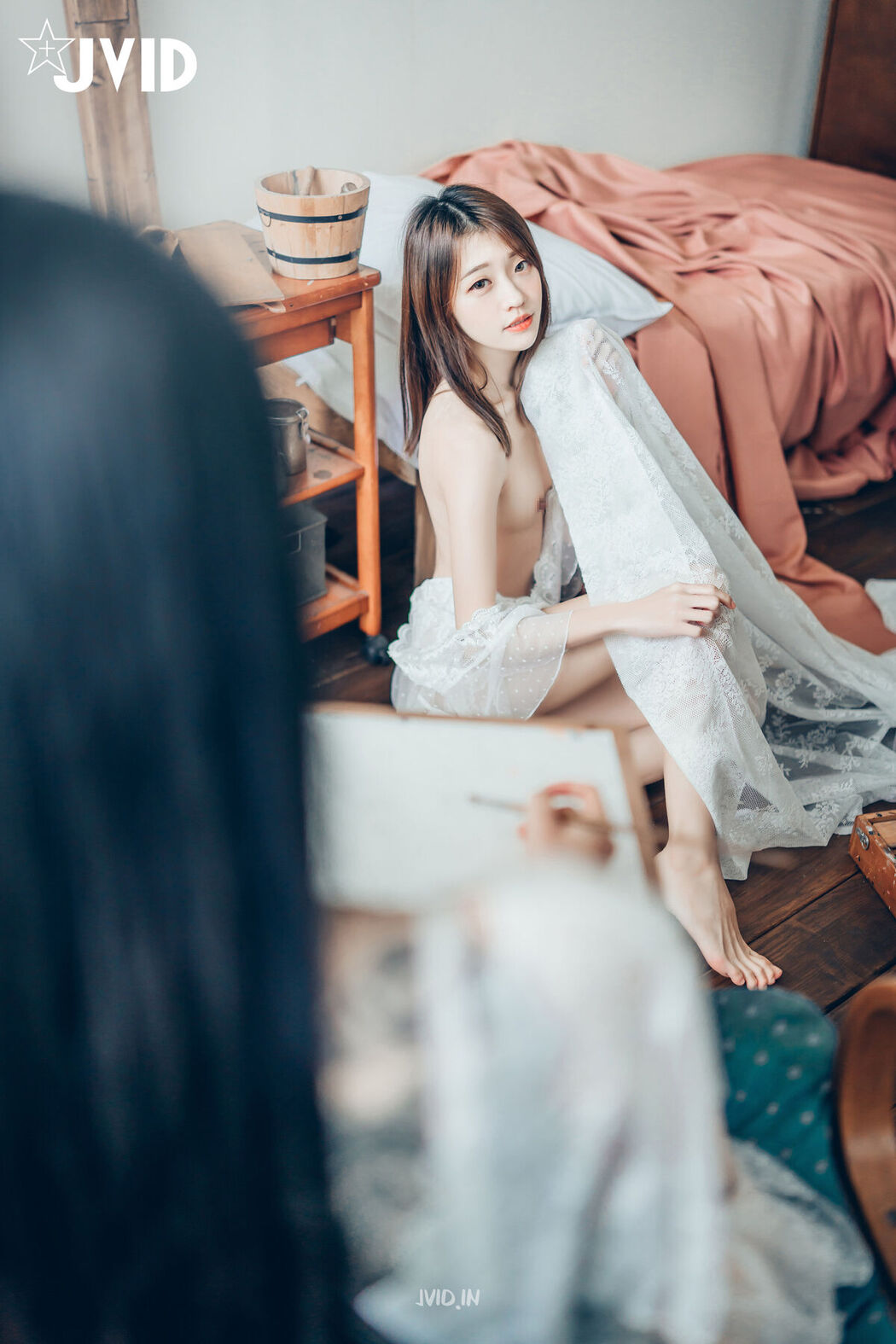 JVID Yan Yan 妍妍 Angel And Piao Piao 飘飘 – 百合花神の美少女 – 最色色嘗試 – 辰辰特別客串 色色最大突破 Part1