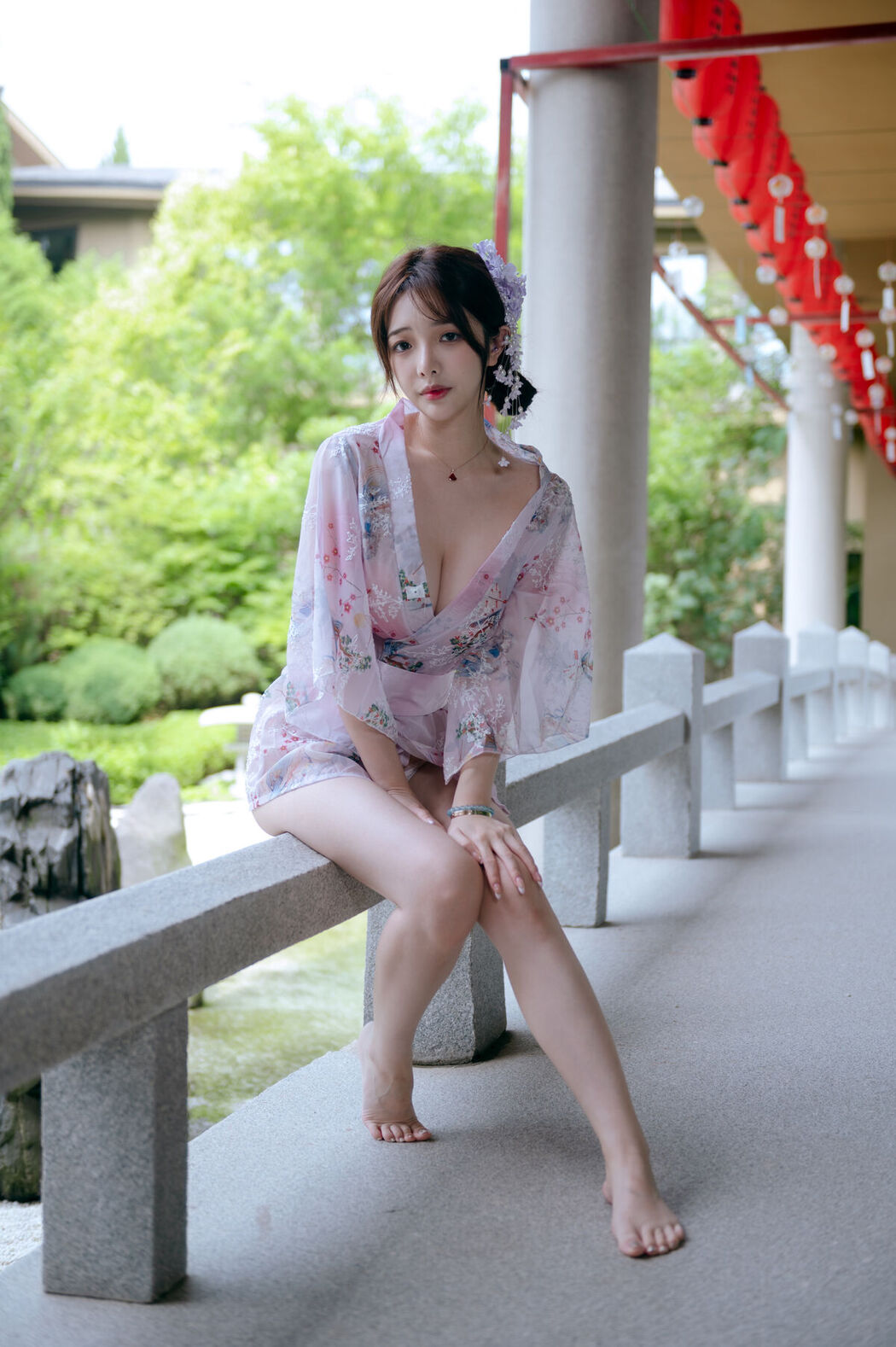 Coser@雯妹不讲道理 – 和风庭院