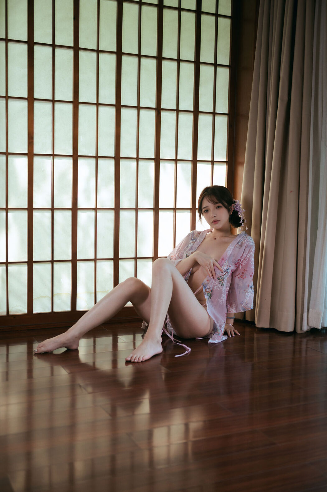 Coser@雯妹不讲道理 – 和风庭院