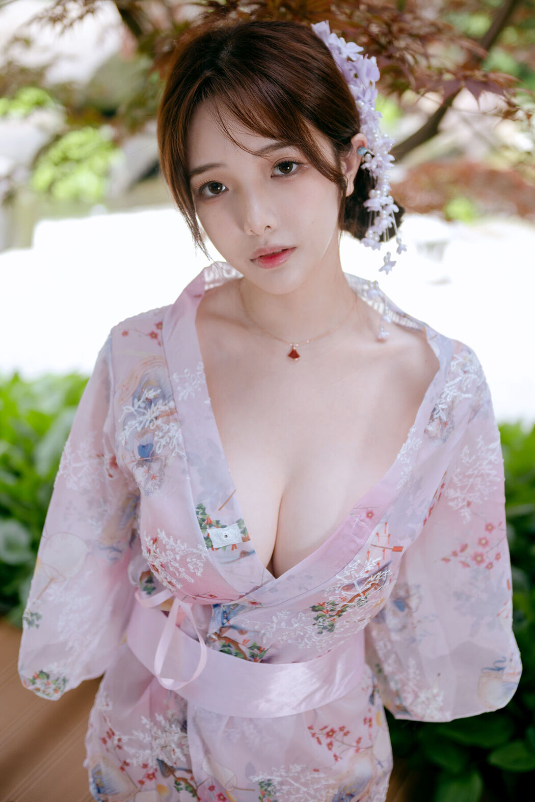 Coser@雯妹不讲道理 – 和风庭院 Cover Photo