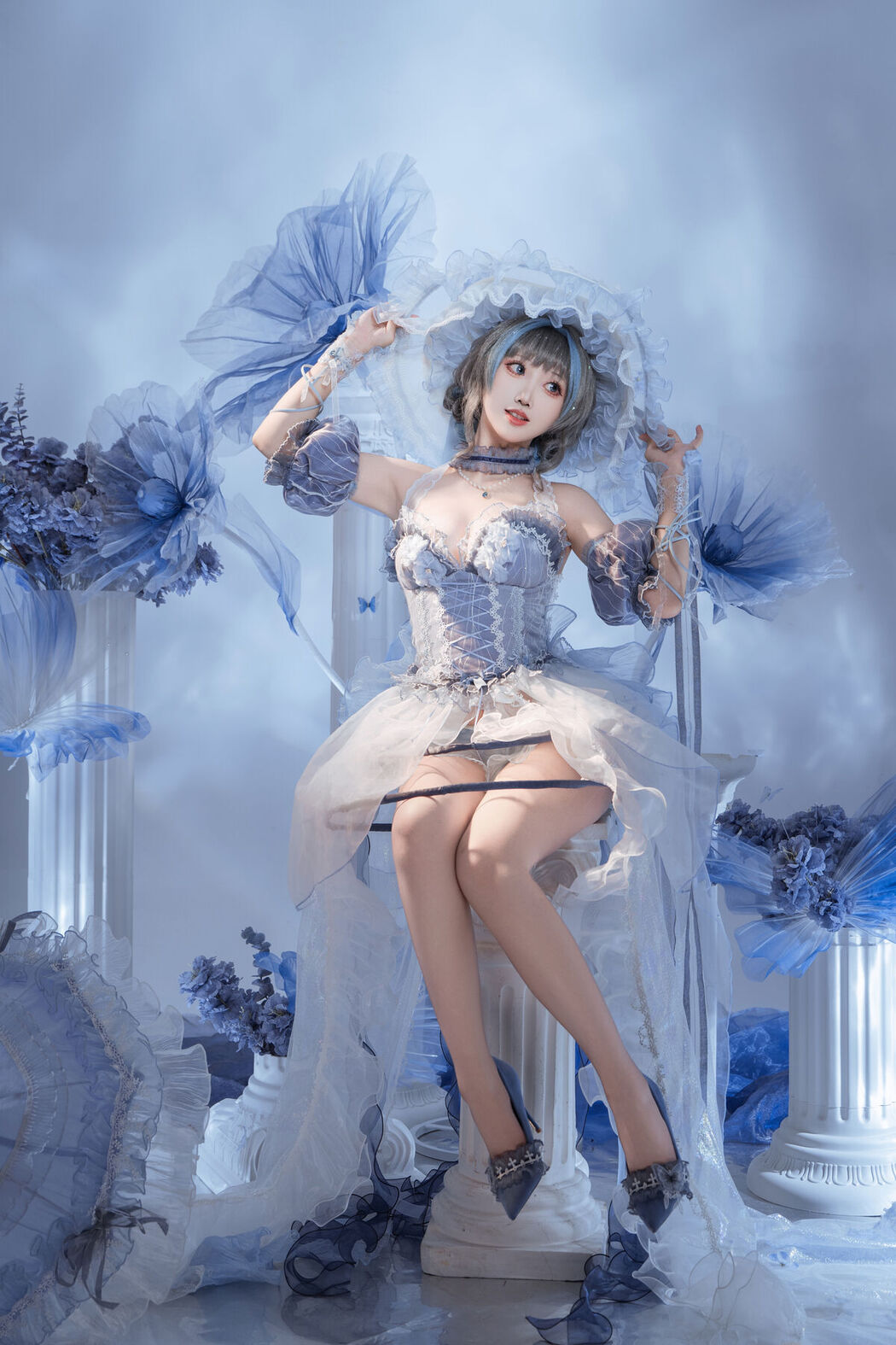 Coser@面饼仙儿 – 碧蓝航线 柴郡礼服废稿