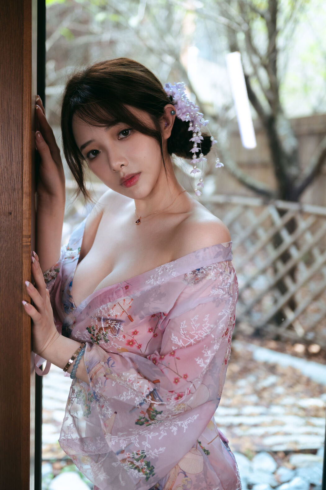Coser@雯妹不讲道理 – 和风庭院