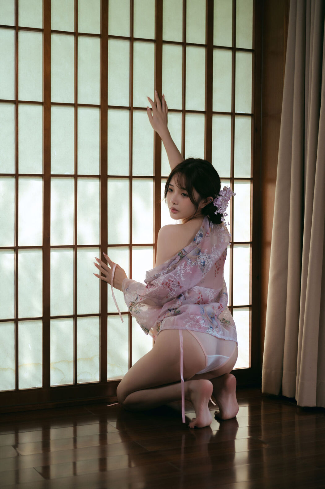 Coser@雯妹不讲道理 – 和风庭院